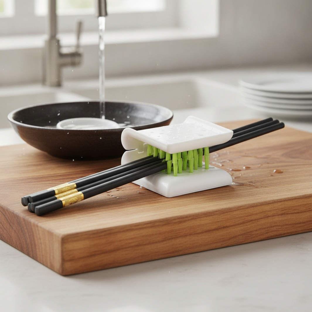 Herramienta de limpieza eficiente para utensilios de cocina
