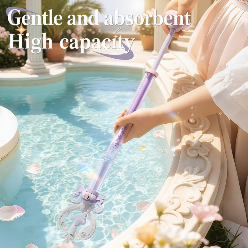 New fairy magic wand water gun handheld water spraying water festival water play equipment pull-out 