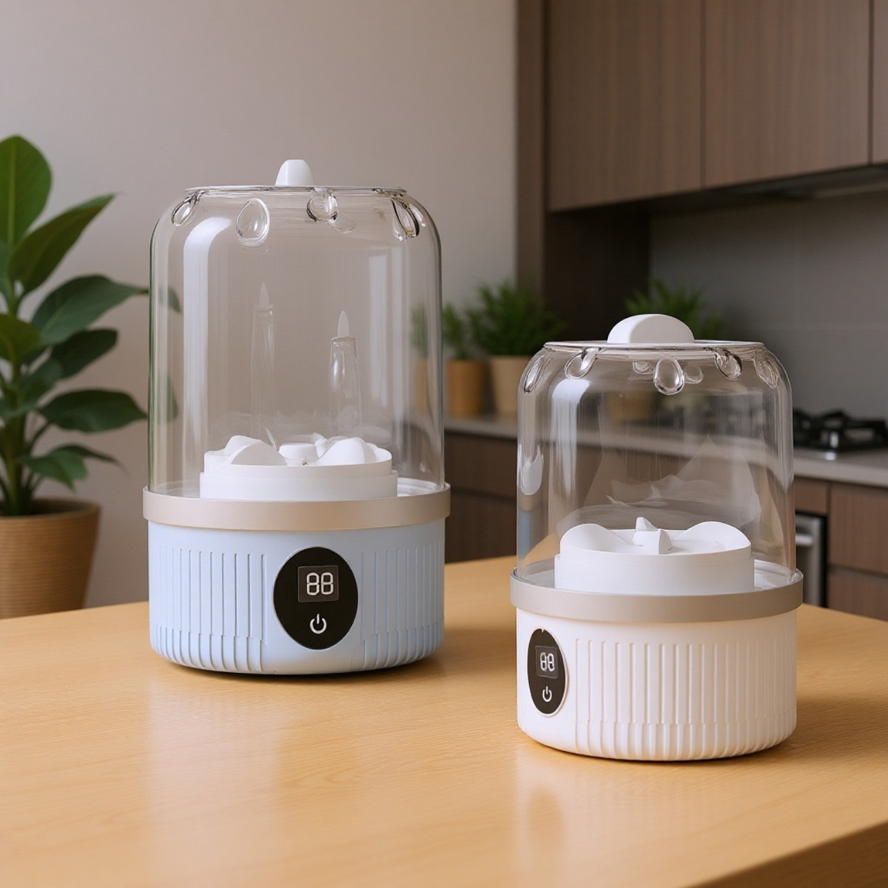 1分でサッと洗える！ミニワイヤレス洗濯カップ