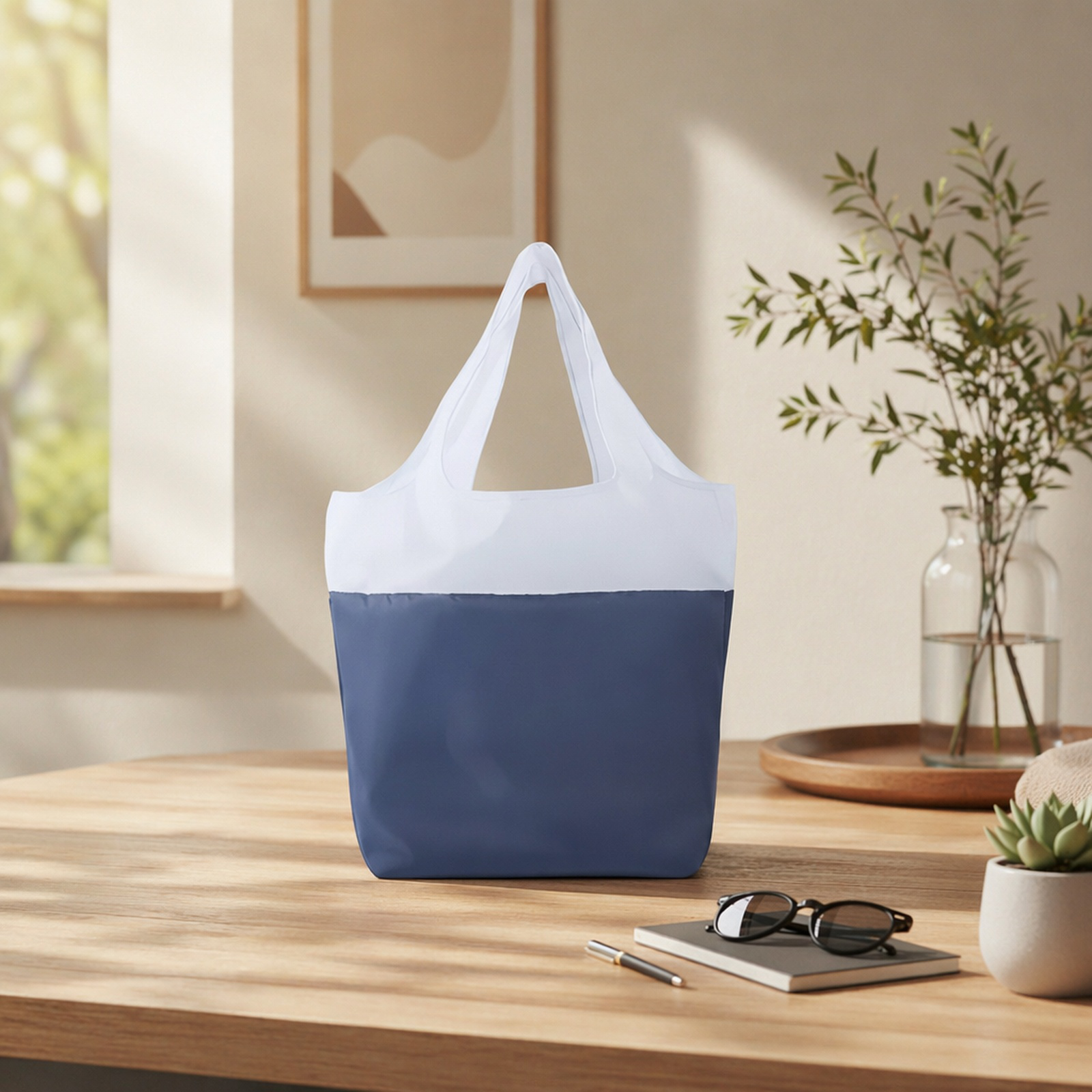 Bolsa de compras portátil de gran capacidad e impermeable