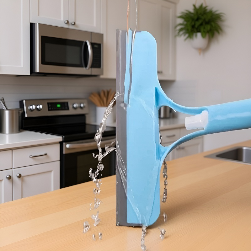 3-in-1 Duschabzieher Glasreiniger für das Badezimmer