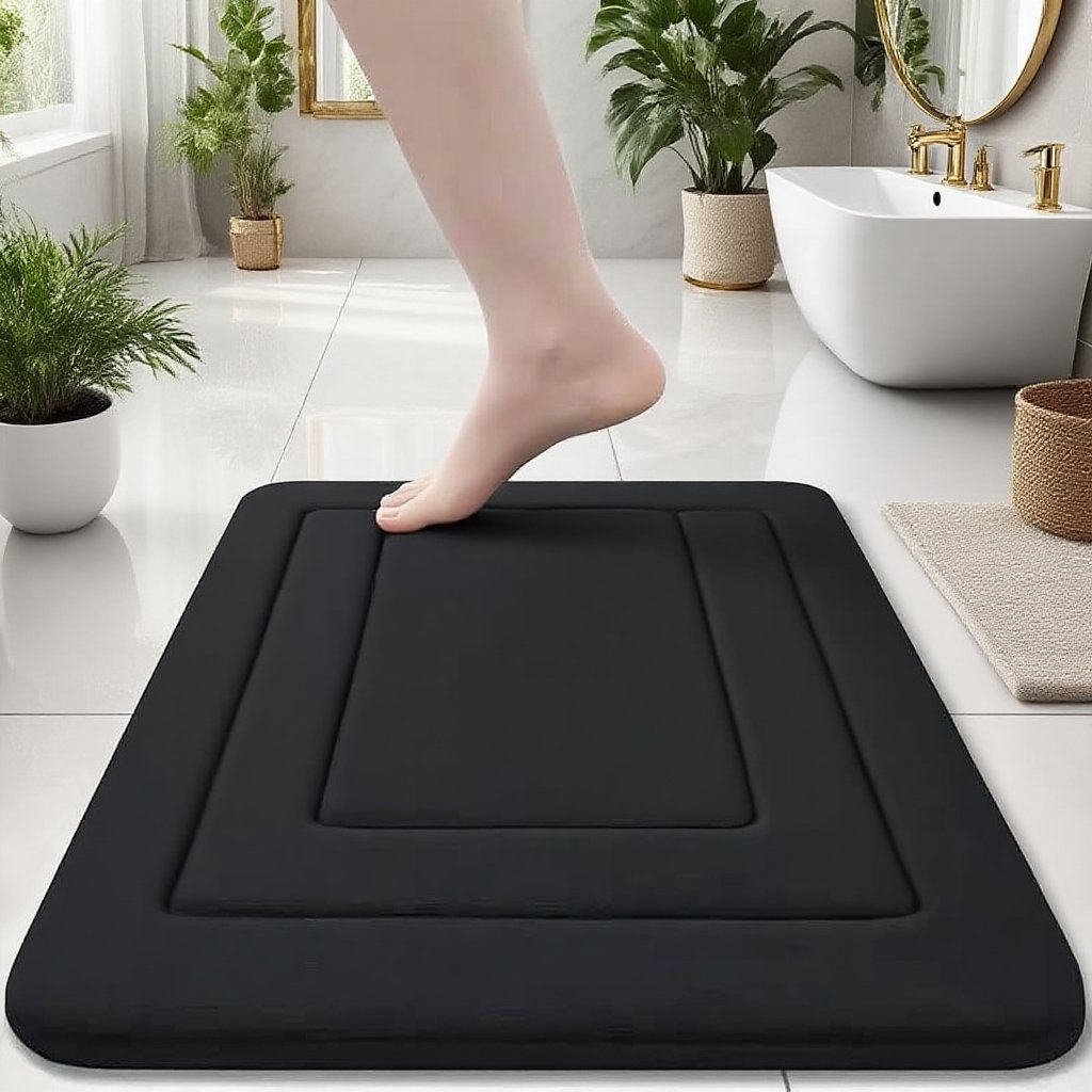浴室地墊家居裝飾效果