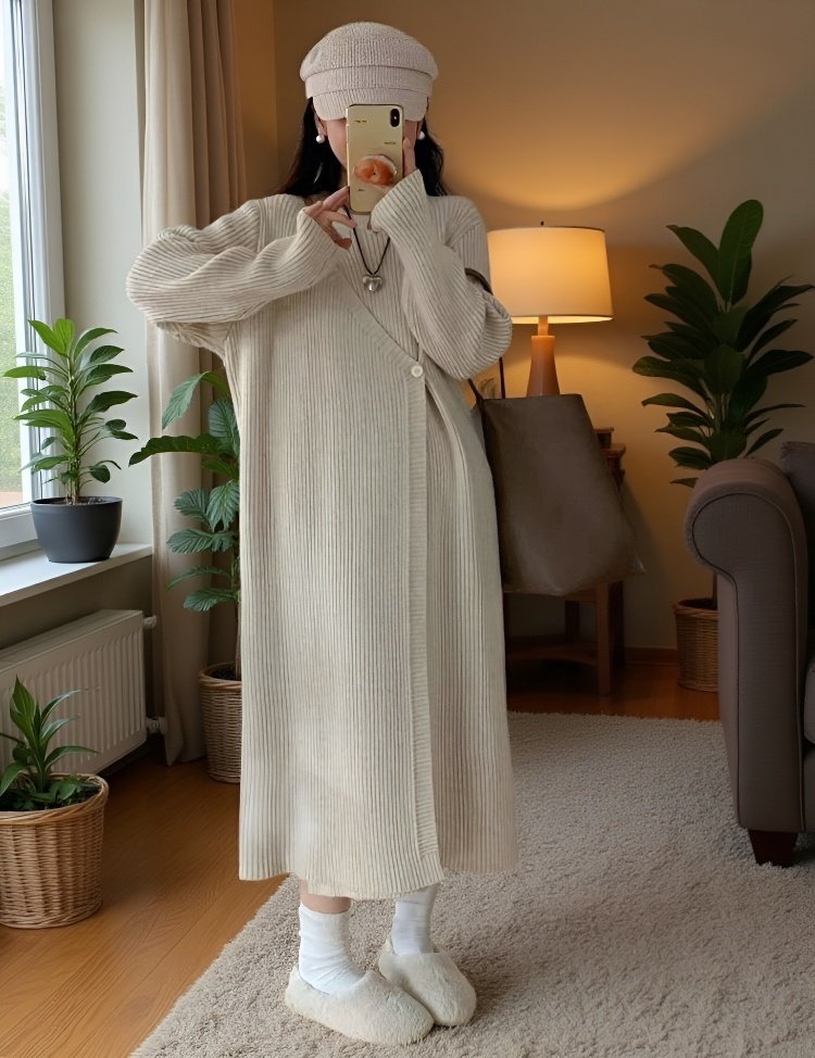 봄 가을용 캐주얼 원피스