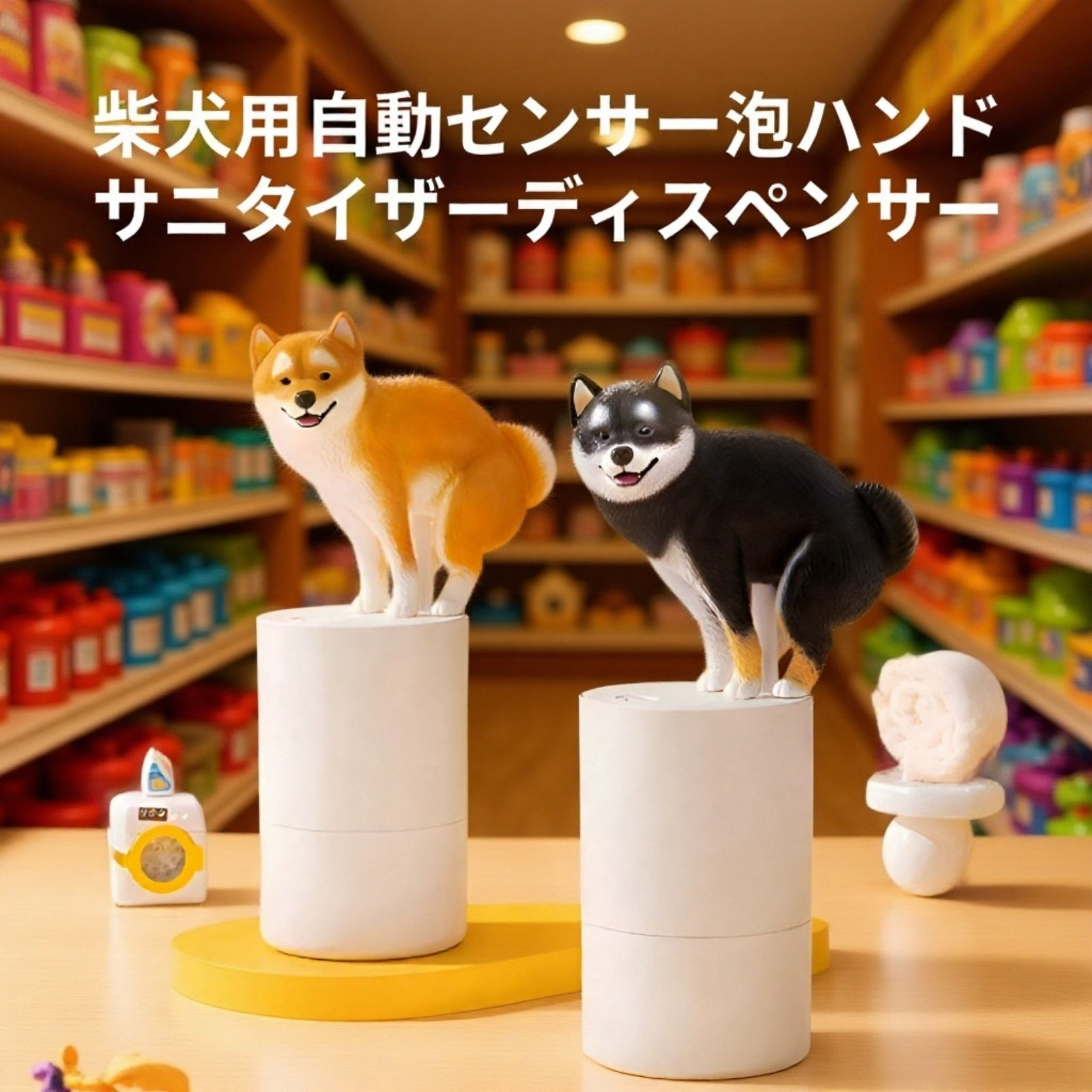 おもしろ泡マシンの全体写真