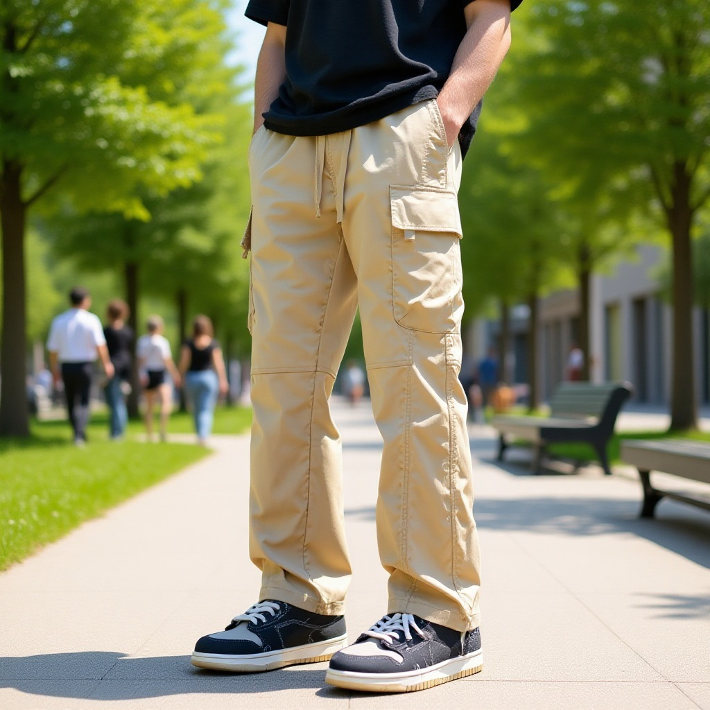 기모 와이드 일자 아웃도어 캐주얼 트레이닝 남성 팬츠 미국 카고 팬츠 남성 캐주얼 돌격 팬츠