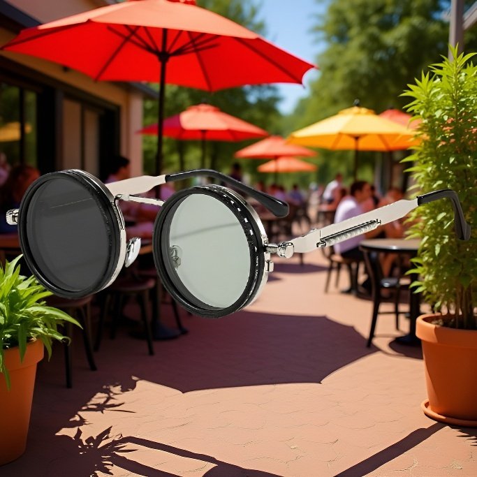 Gafas de sol polarizadas con lentes de color ajustable