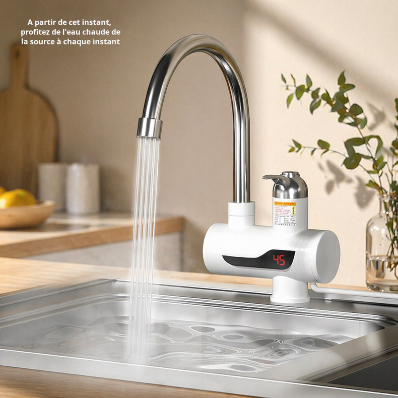 Robinet électrique instantané pour eau du robinet