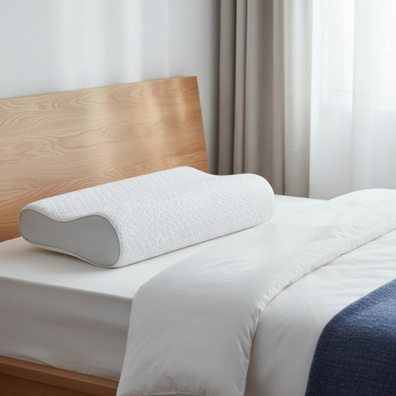 Oreiller mémoire latéral pour la protection de la nuque