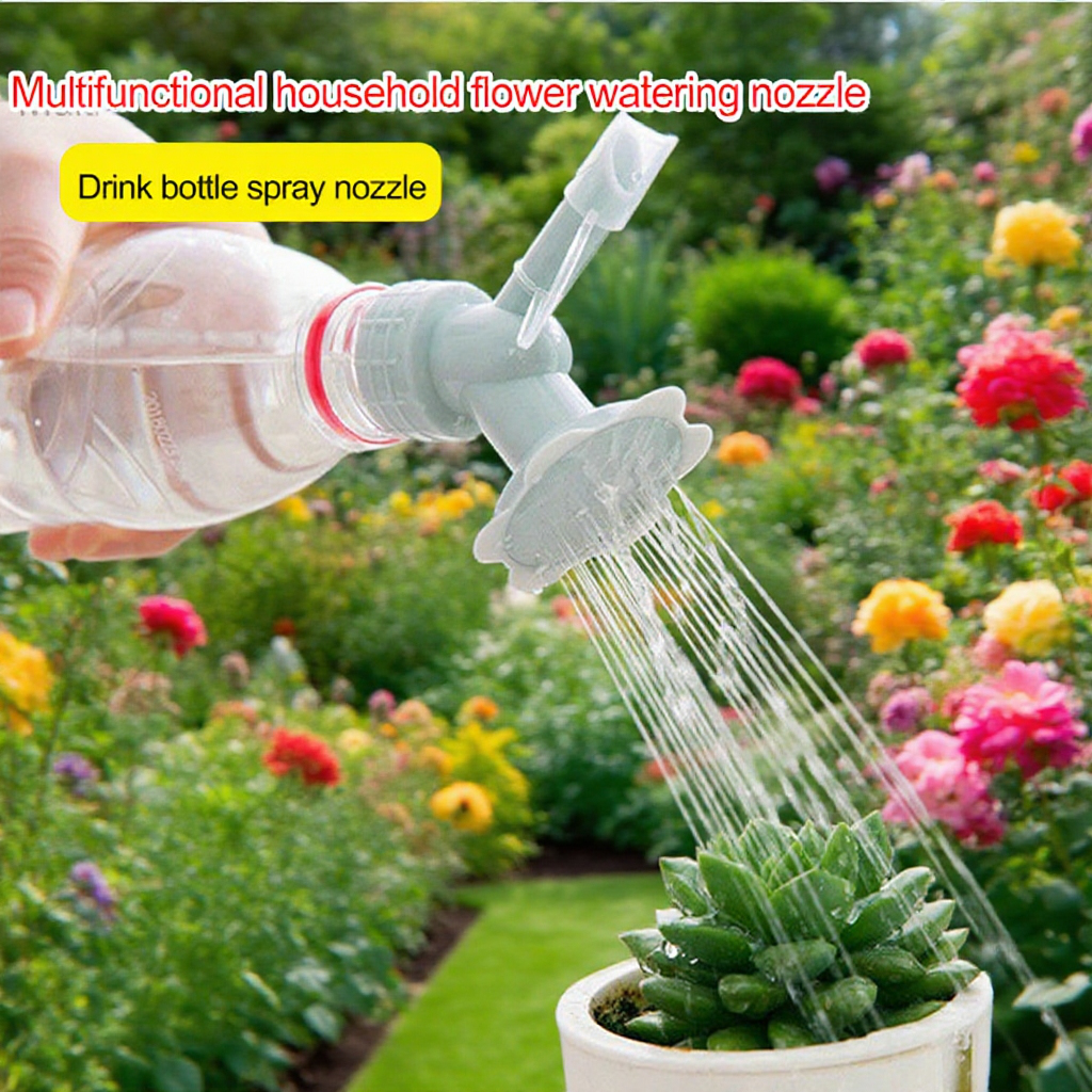 Household flower growing watering spray nozzle
