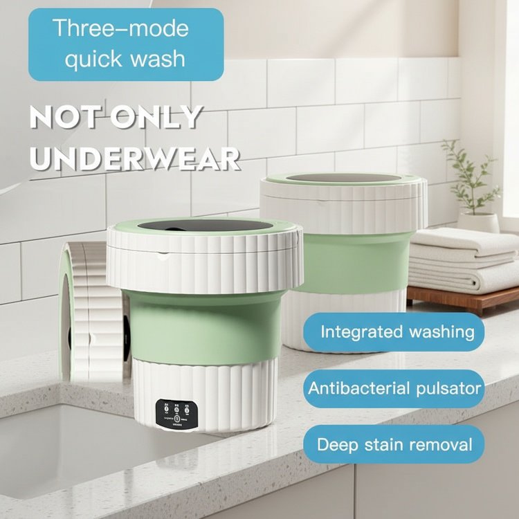 Home Portable Folding Mini Underwear Special Washing Machine