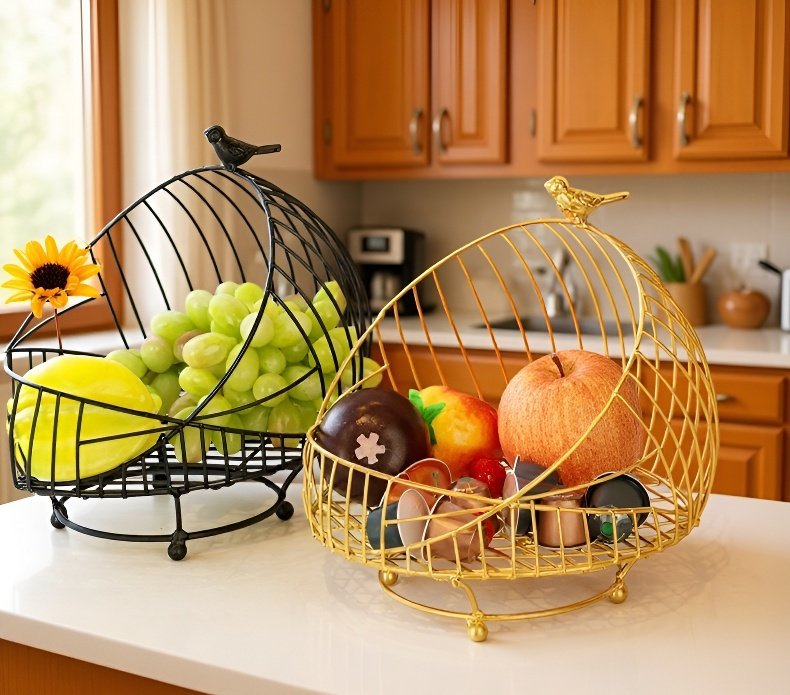 Luxus gyümölcskosár ajándékötlet dohányzóasztalra