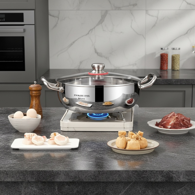 Household Induction Cooker Special Double Ear Soup Pot