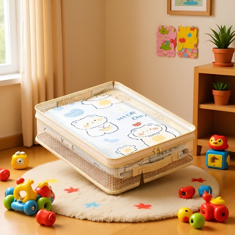 Bolsa de almacenamiento transparente y visible, organizador multipropósito, práctica y conveniente