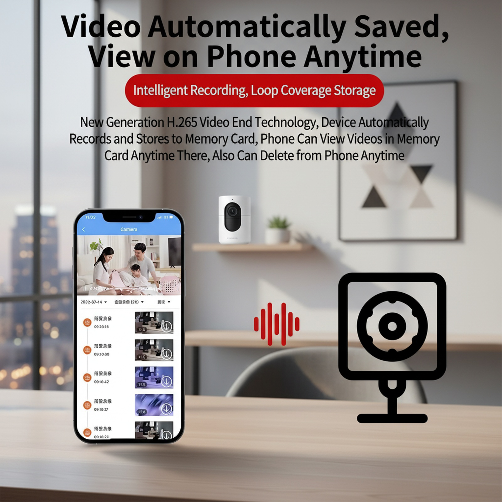 Sports Camera Home Remote Wireless Surveillance Portable Recorder DV
