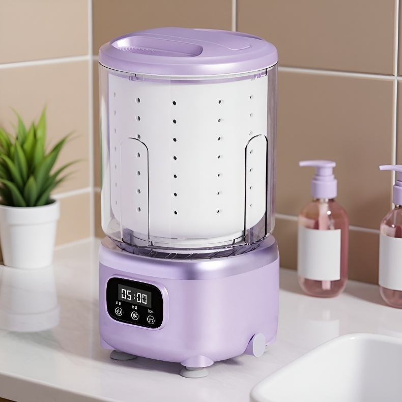 全自動家庭用小型洗濯脱水一体洗濯カップの外観