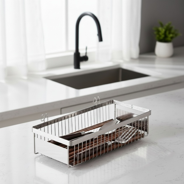 Kitchen 304 Stainless Steel Chopstick Storage Sterilizer
