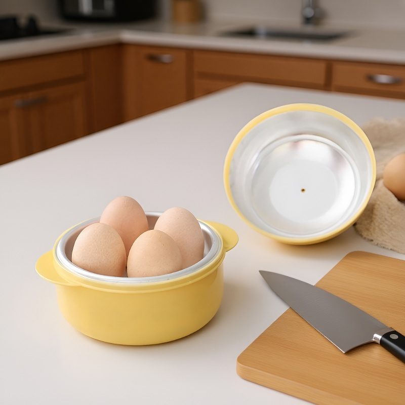 안전한 소재로 제작된 계란 찜기