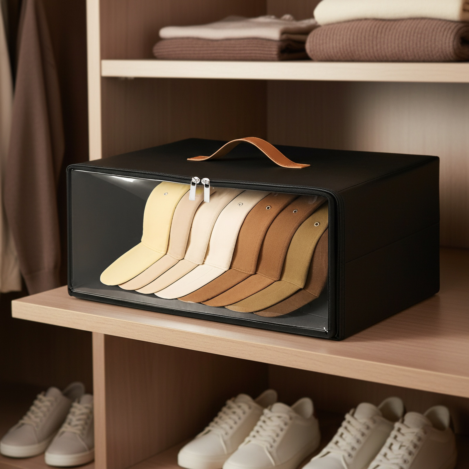 Zippered Organizer for Hats & Accessories