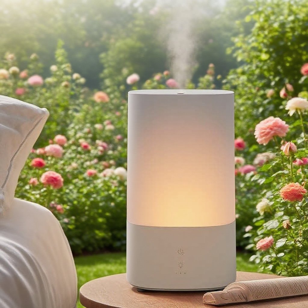 kc 가정용 일본 소형 공기청정기 무음침실 자동단전 안개량 가습기