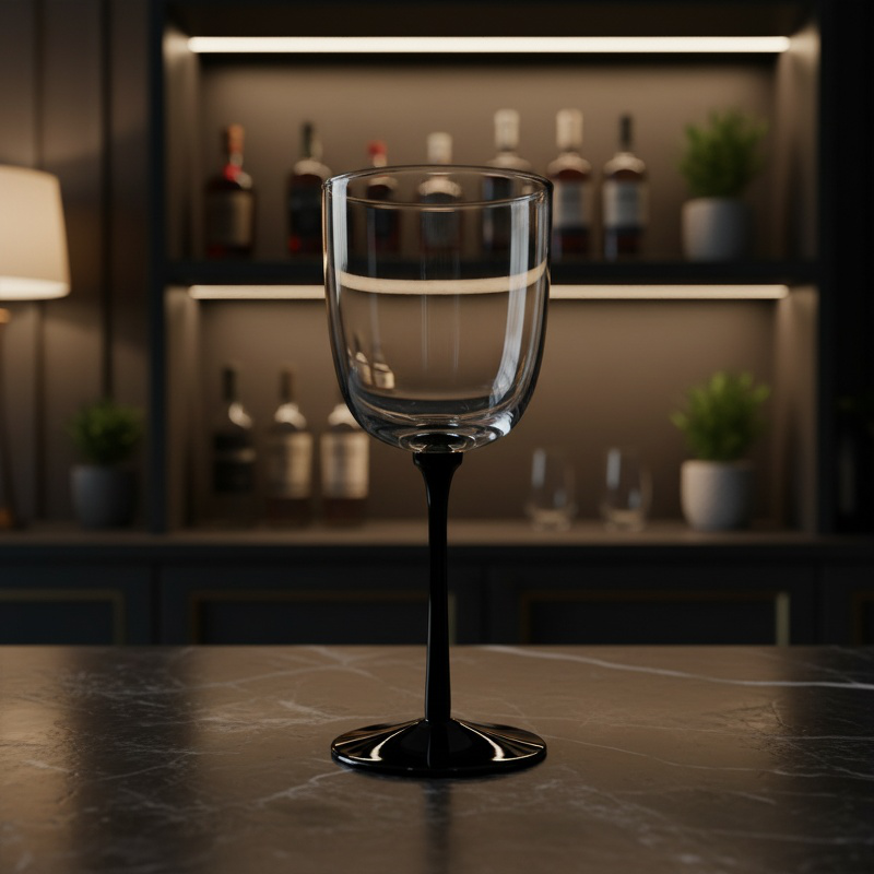 Vintage cocktail glass