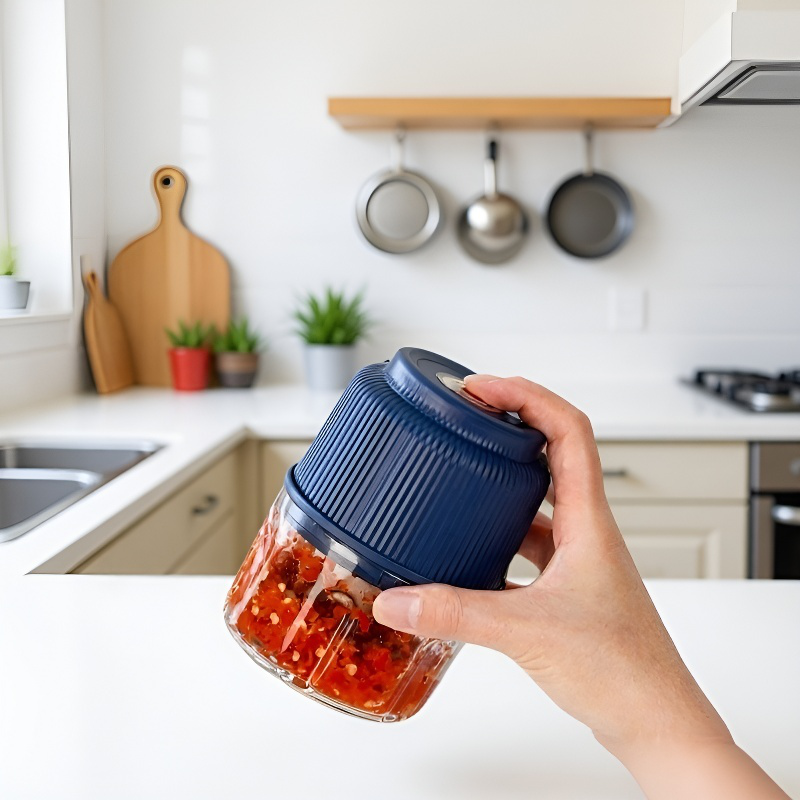 ミニにんにくみじん切り器 補助調理機