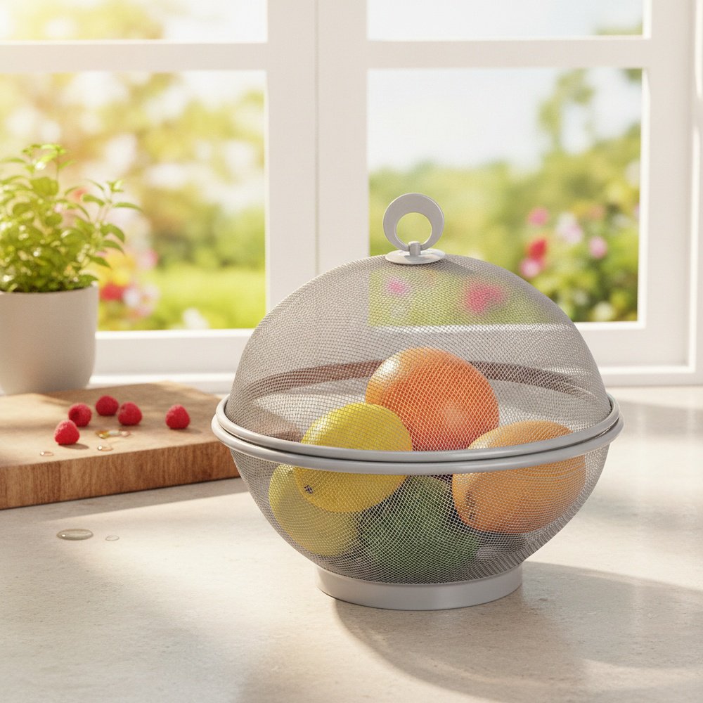 Durable kitchen drainer basket for fruits and vegetables