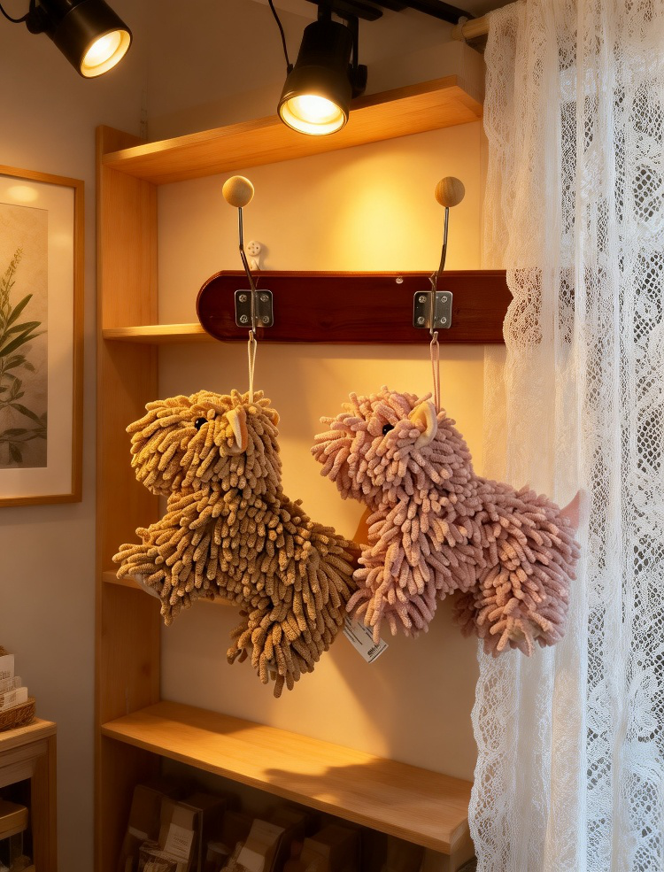 Absorbent and gentle hand towel