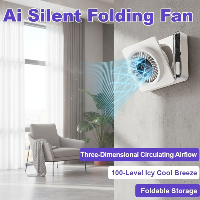 Silent Folding Fan