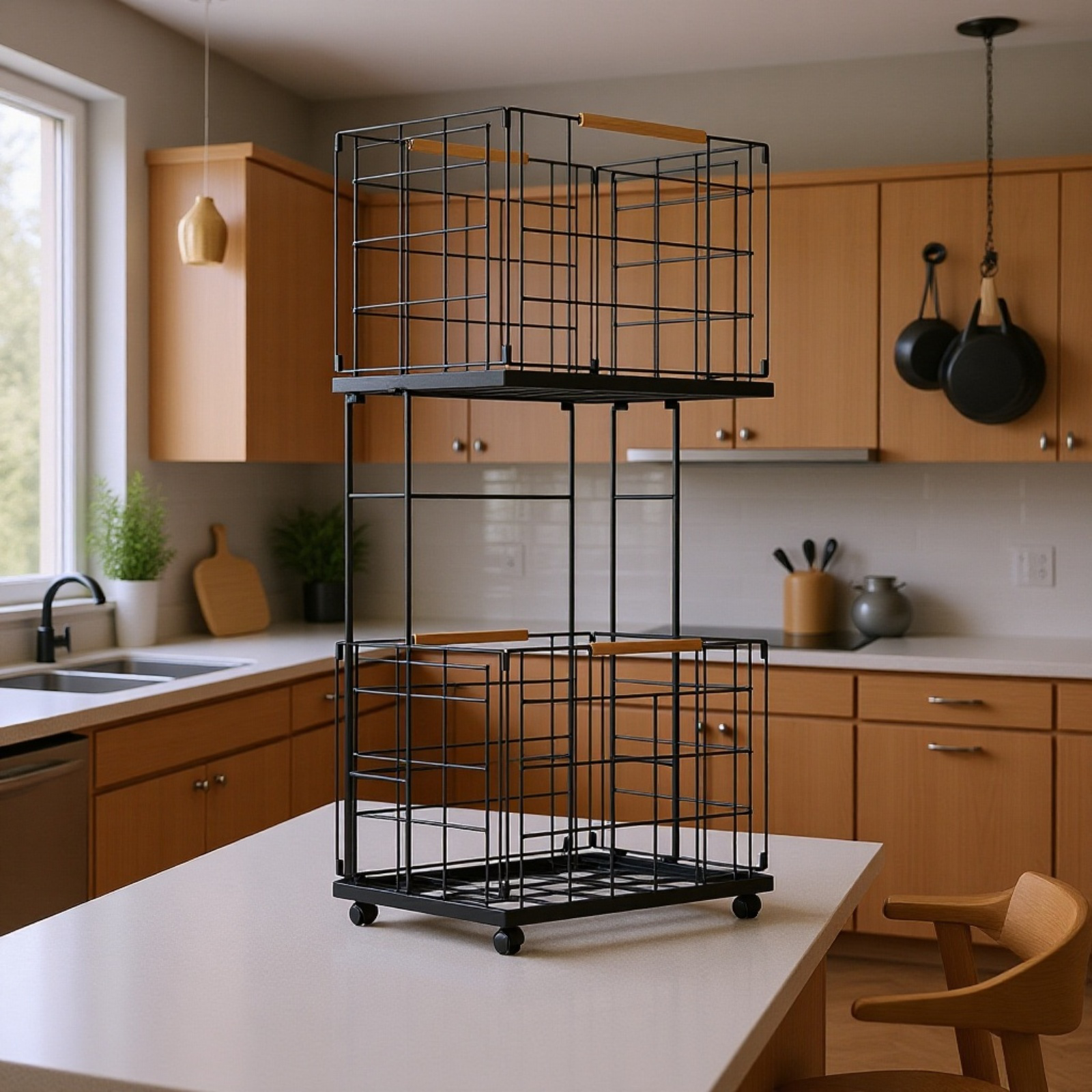 取り外し可能な汚れた衣類収納バスケット 北欧風ホーム 二層汚れた衣類バスケット 家庭用ラック バスルーム 取り外し可能な汚れた衣類収納バスケット ブルー 汚れた衣類