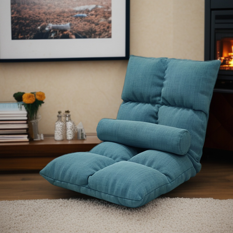 Comfortable floor seating for reading