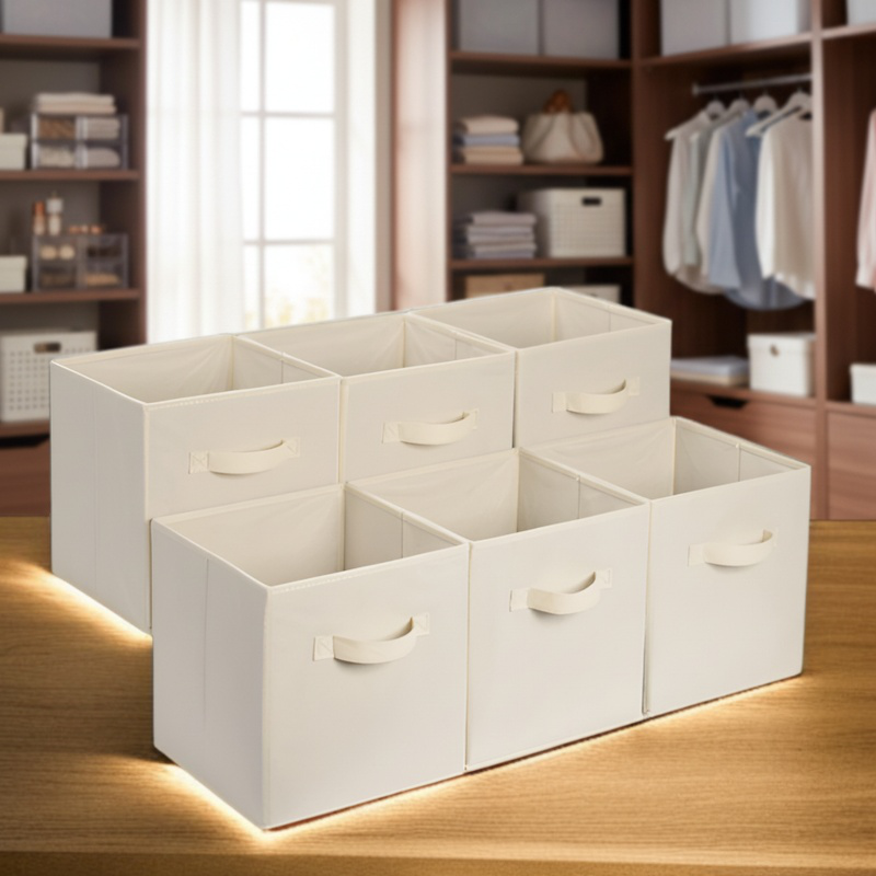 Organisateur de chambre à coucher en tissu