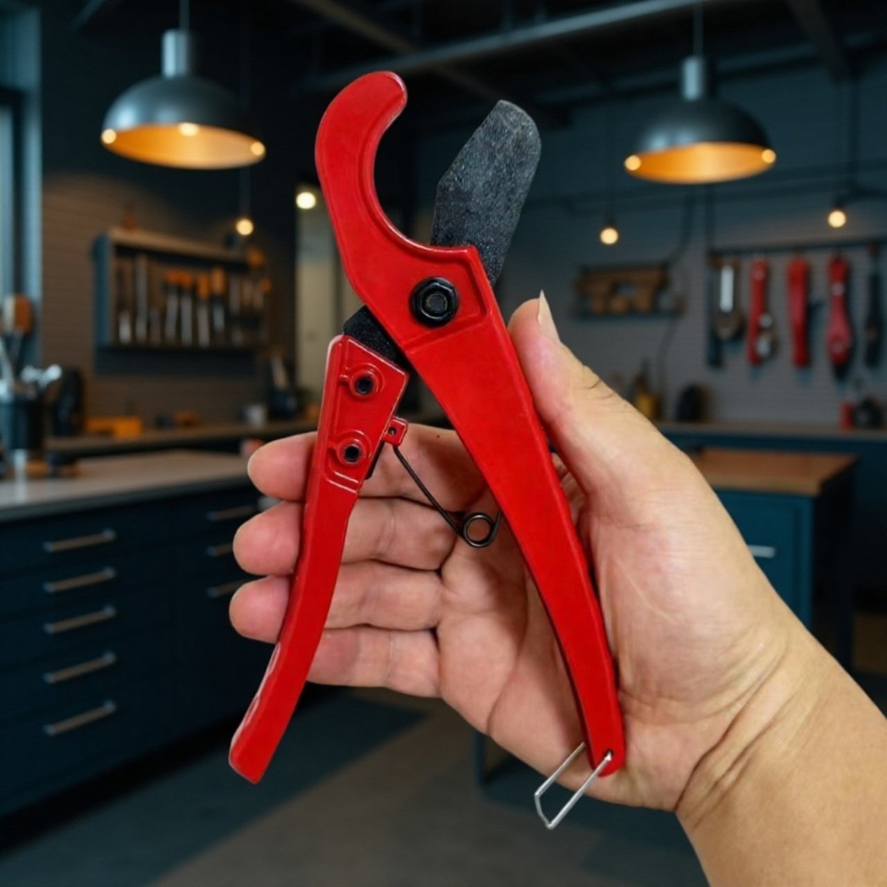 Solidna konstrukcja plastikowego obcinaka do rur