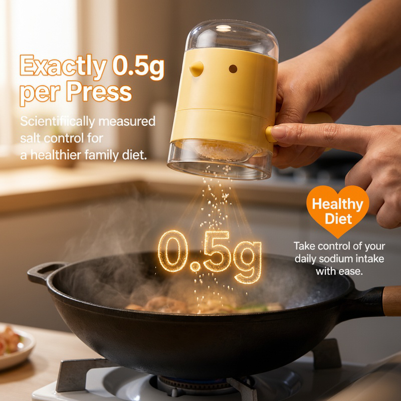 Cartoon-shaped Moisture-proof Airtight Seasoning Container