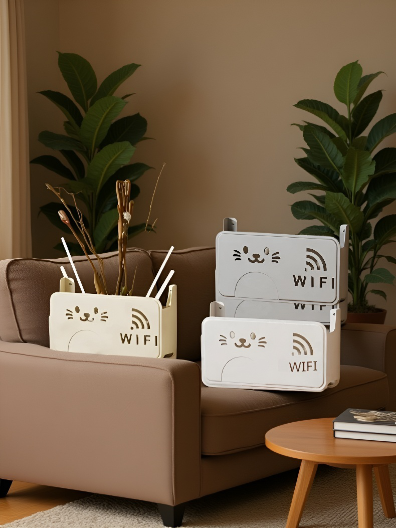 Solución de organización para routers y módems