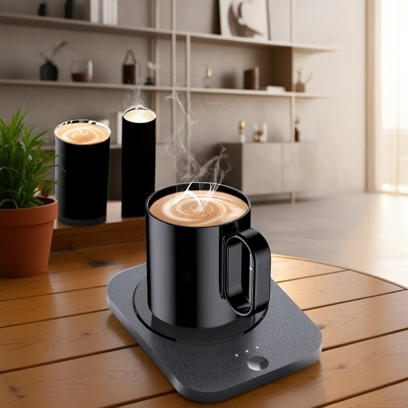 Constant temperature cup pad insulation cup pad coffee insulation pad 3 stage temperature setting au