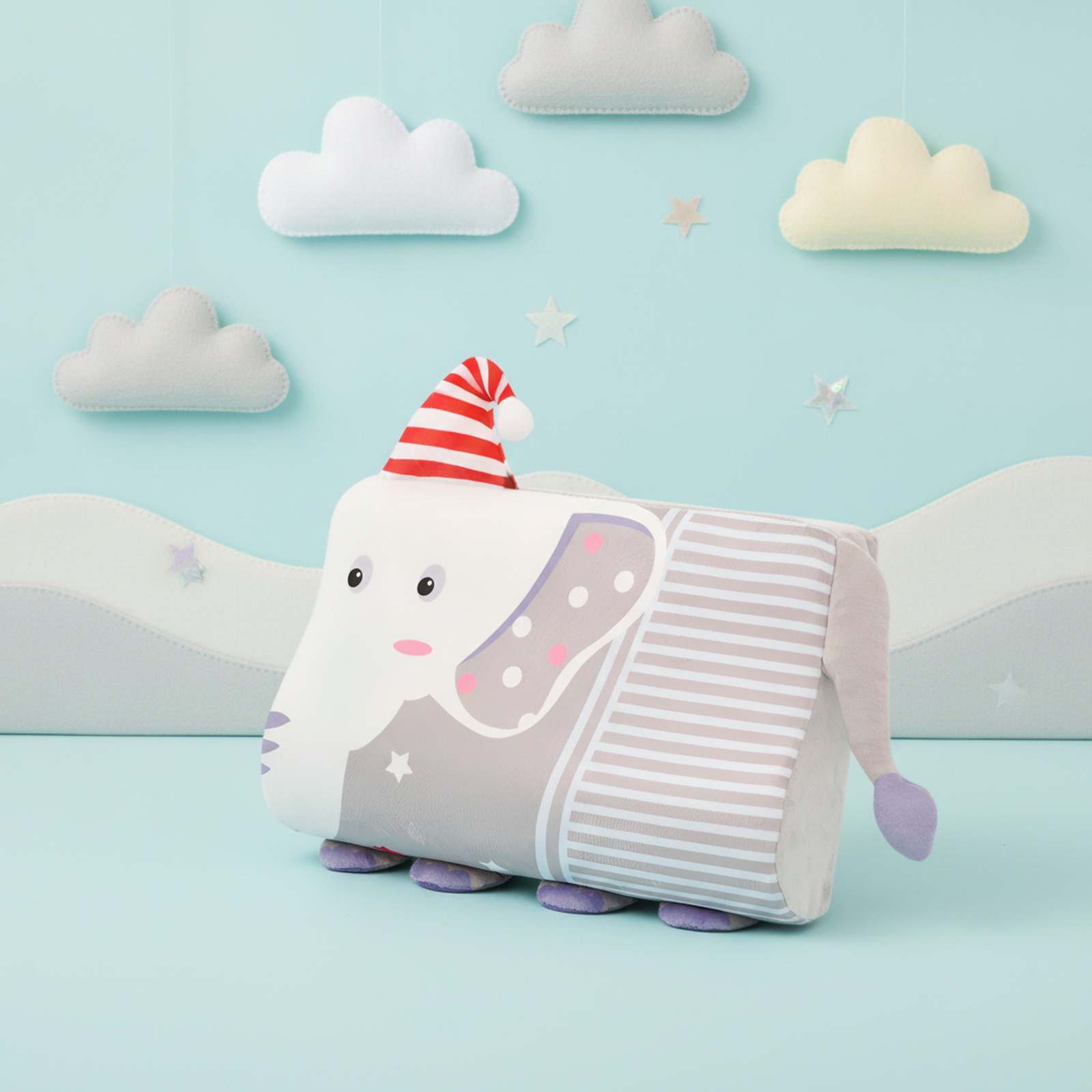 Herbst und Winter Baby Plüsch Kindergarten Kinder schlafen Cartoon Tier Latex Kissen Schlafsaal Einz