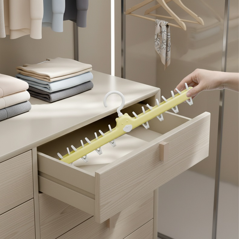 Household multifunctional drying sock clamps