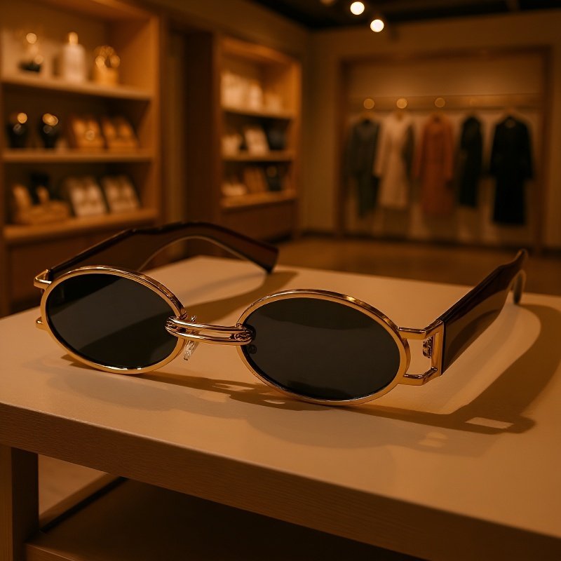 Retro Small Frame Sunglasses