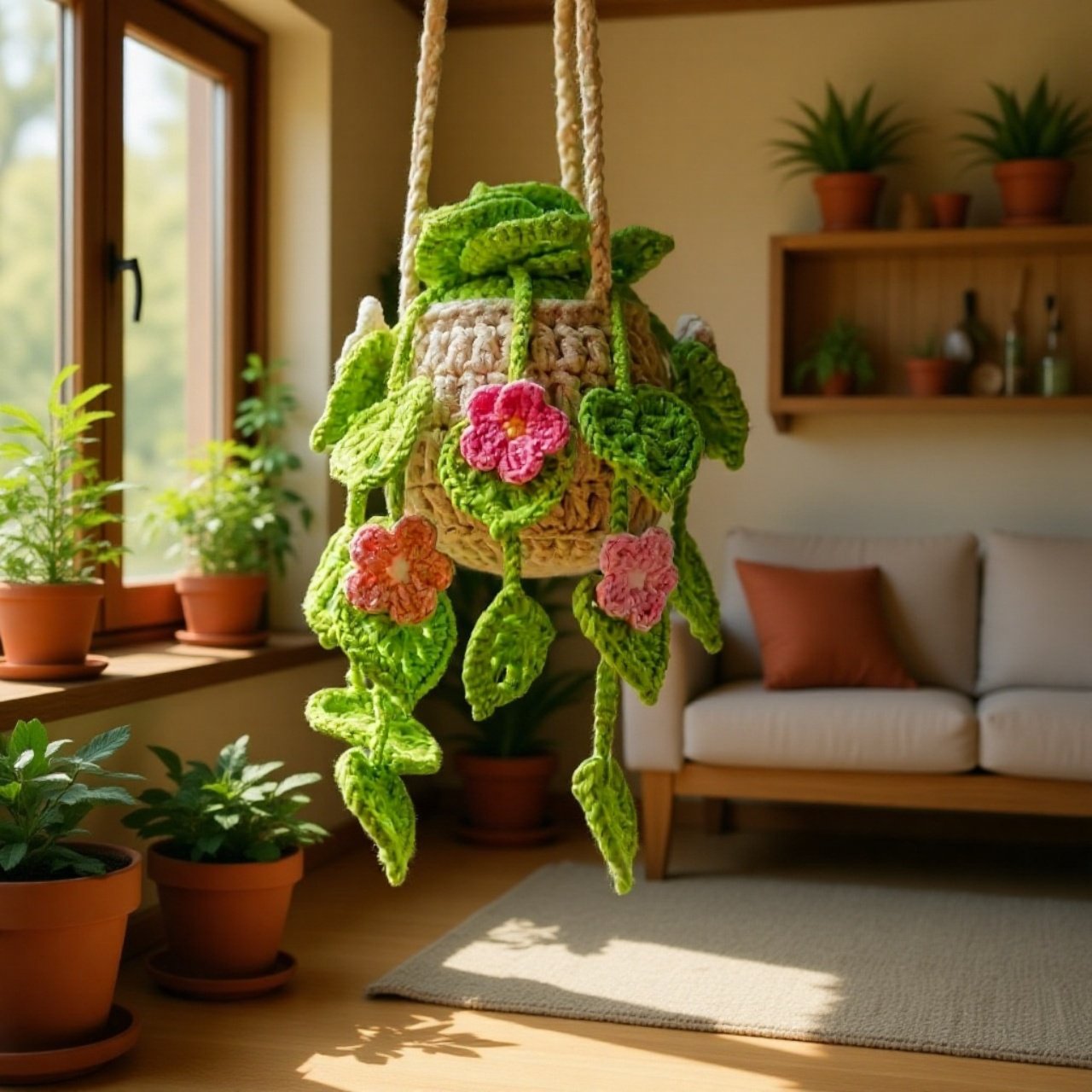 차량용 자연 감성 펜던트 활용 예시