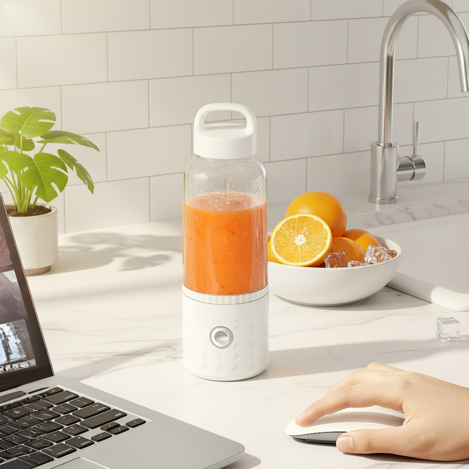 Small Household Fully Automatic Portable Fruit Juicer Cup