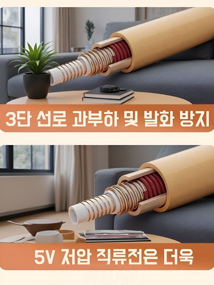 전기 가열 숄 두꺼운 담요 지퍼 달린