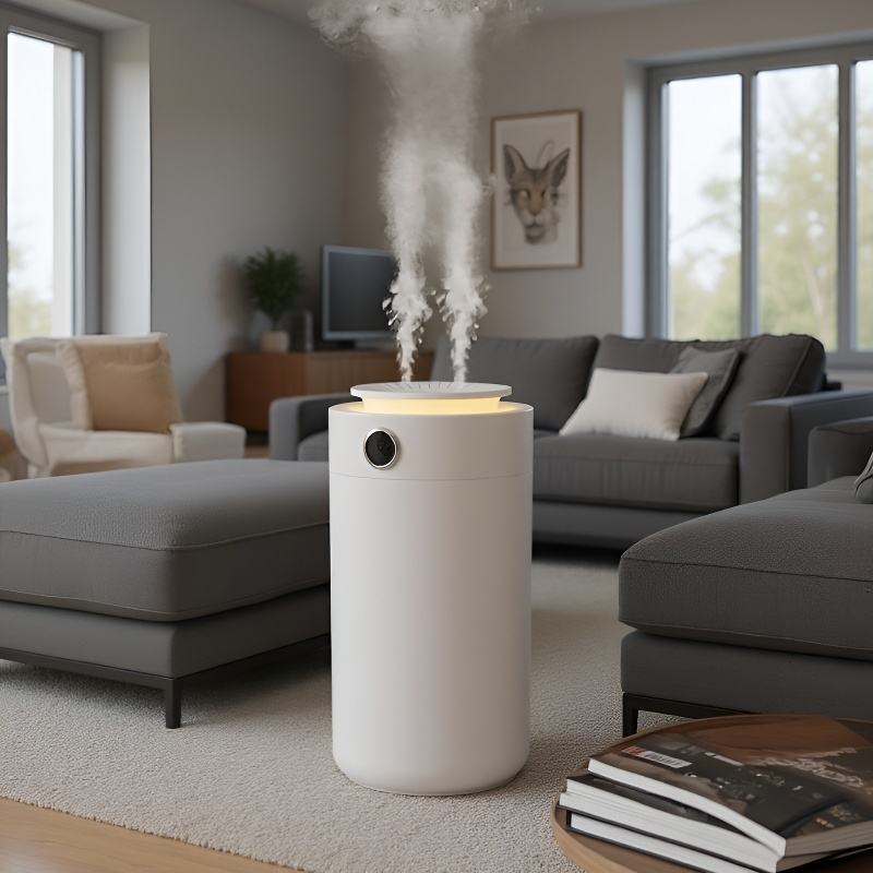 Usb 듀얼 스프레이 가습기 가정용 사무실 가습 스프레이 무음 대용량 가습기 침실 수분 신기