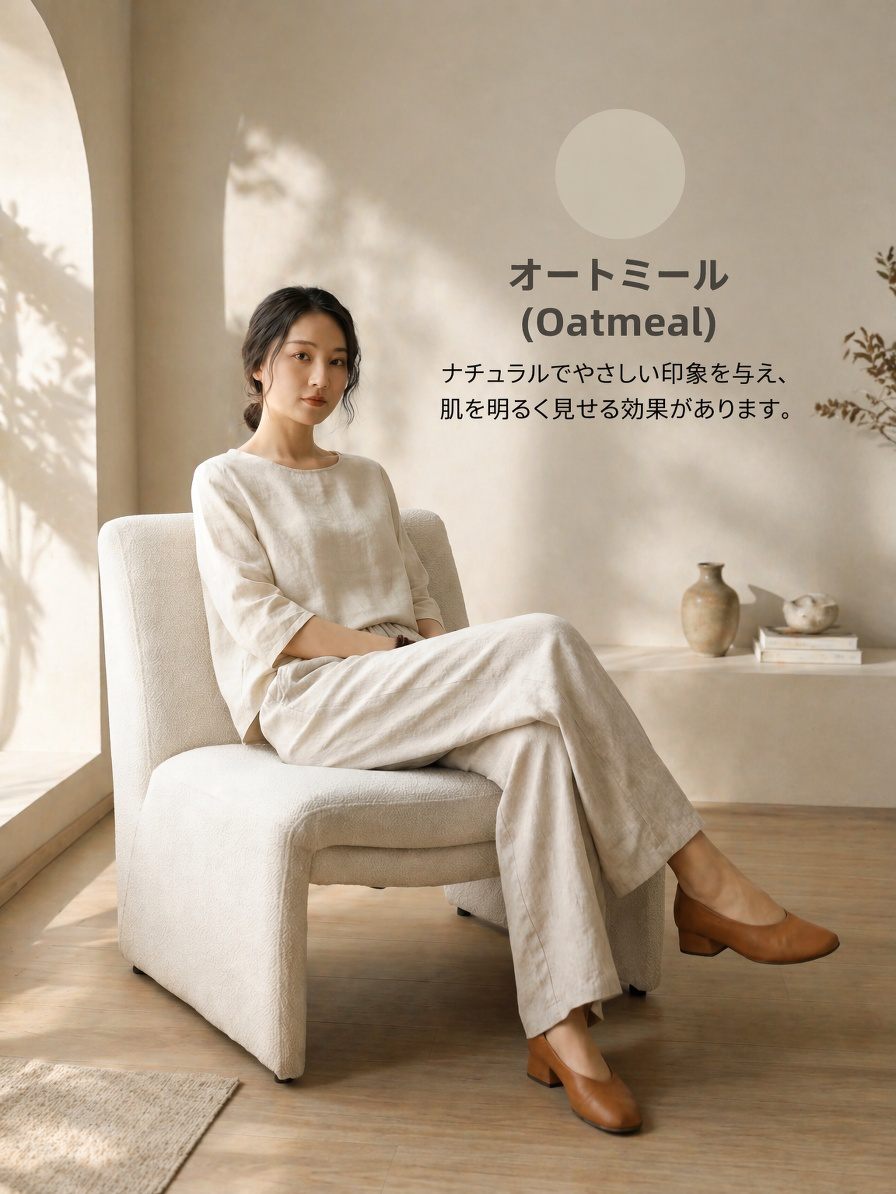動きやすいレディースワイドレッグパンツ