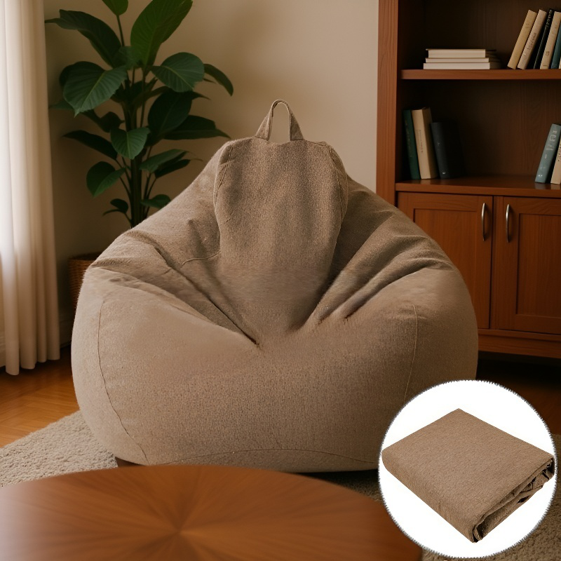 日本製椅子カバー のんびりソファ椅子カバー 綿麻 日本製ファブリック 家庭用