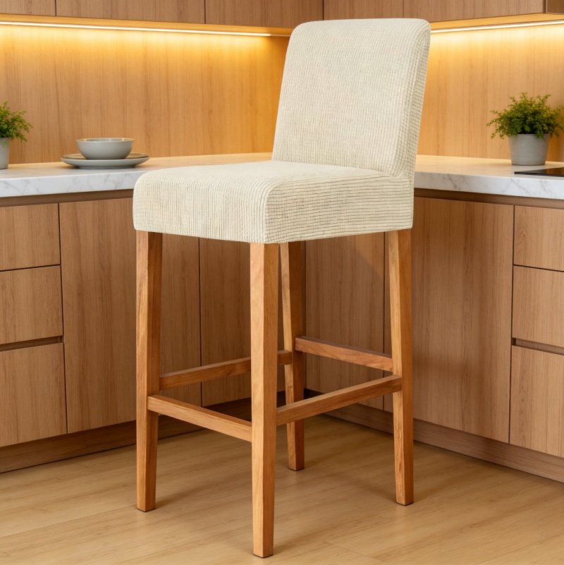 High Elastic Corn Kernel Fleece Chair Covers for Home, Hotel, and Club Use