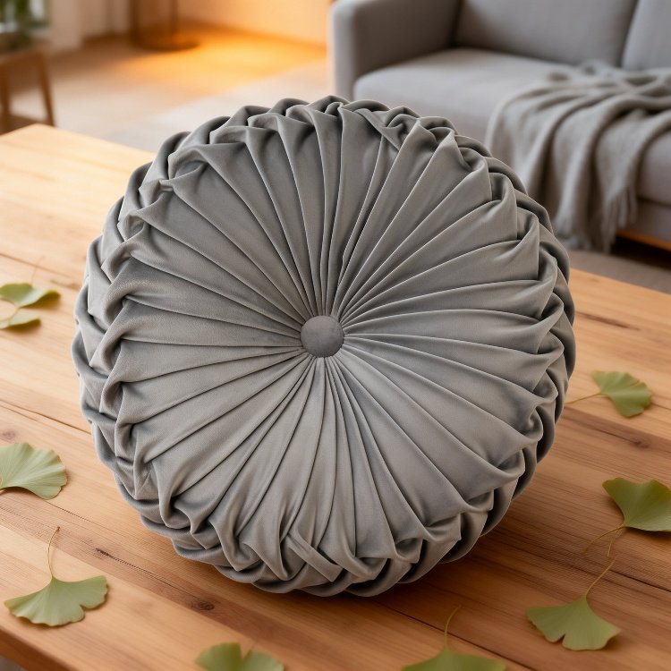 ベッド、ソファ、腰当て、オフィス、クッション、背もたれなどに使える手作りカボチャのクッション