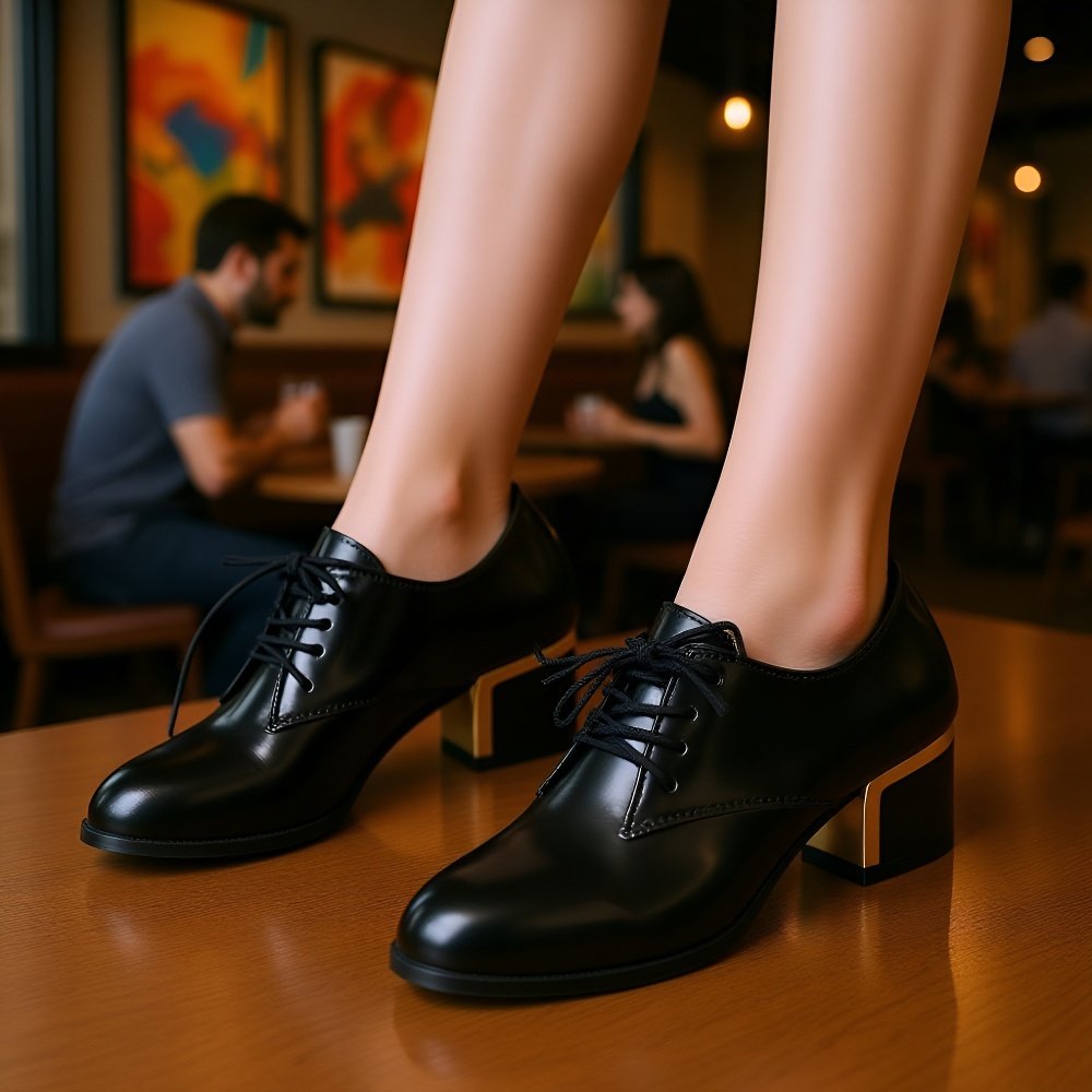 가을 여성화 스트랩 스몰 펌프스 작업화 단화 스틸레토 스트랩 슈즈