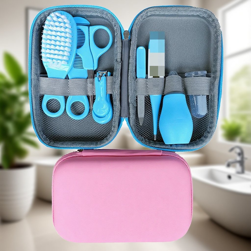 베이비 네일 집게 코흡입기 8 세트 케어 팩