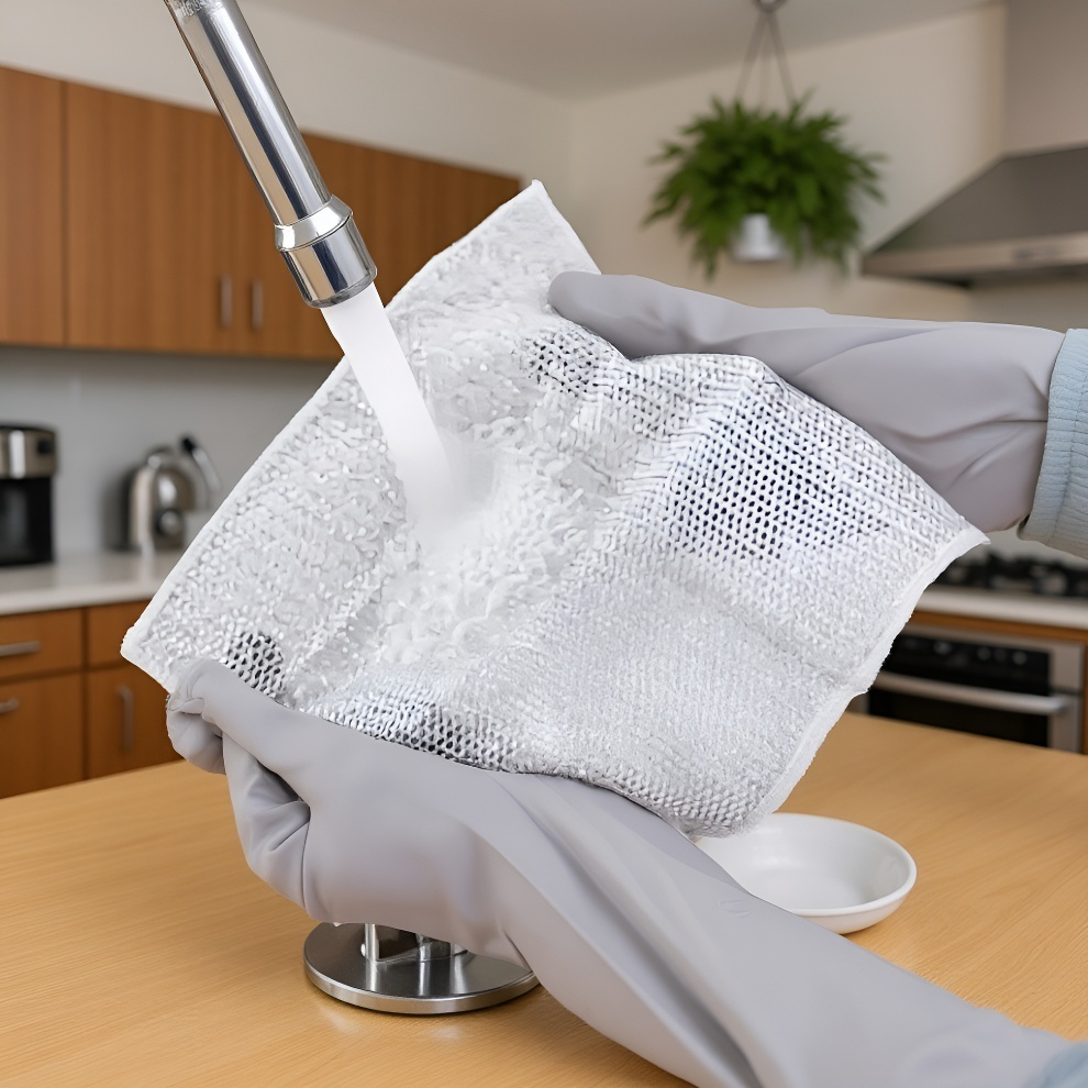 キッチンで使えるクリーニング用ふきん