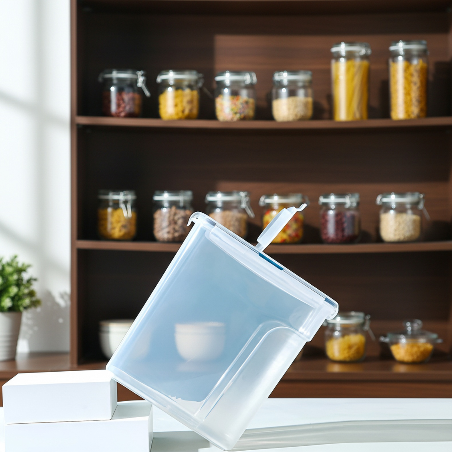 Boîte de conservation alimentaire étanche pour usage domestique